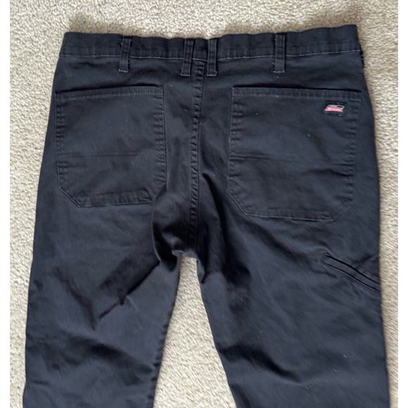 Wrangler Men's Dark Wash High Rise Rigid Cowboy Cut Straight Jeans 36/30 - Picture 3 of 10